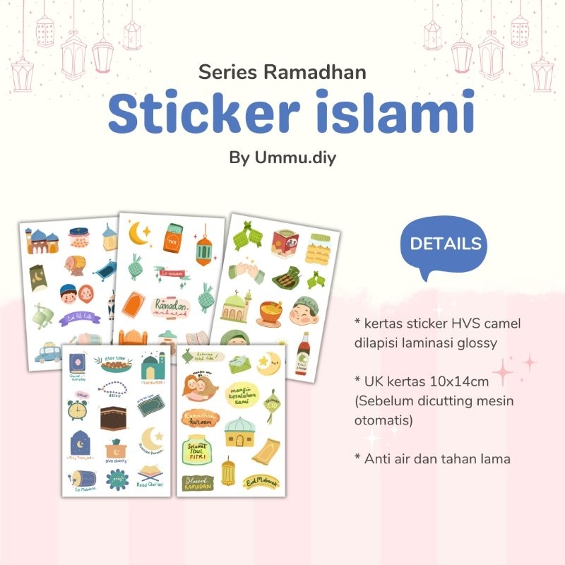 Jual STICKER ISLAMI Series Ramadhan/idul fitri | Shopee Indonesia