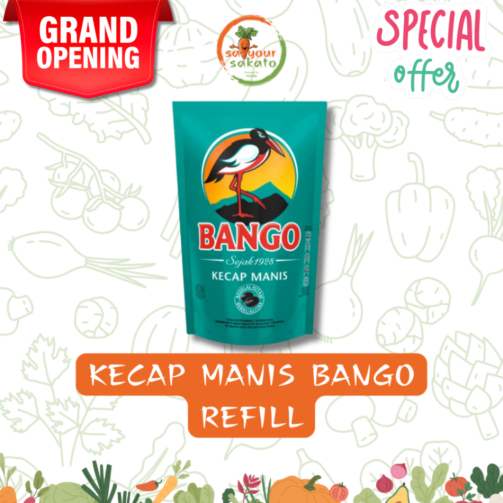 Jual Kecap Manis Cap Bango Saiyour Sakato | Shopee Indonesia