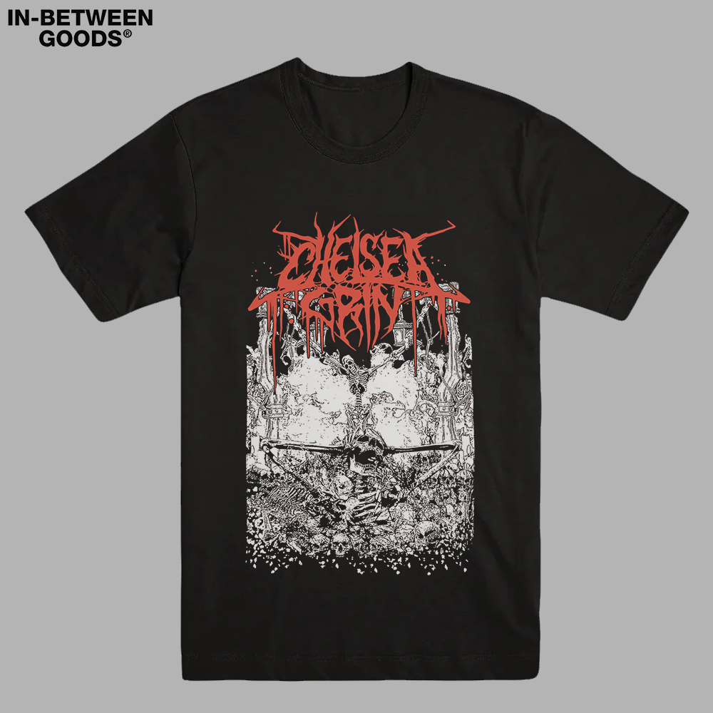 Jual CHELSEA GRIN SKELETON INFERNO T-SHIRT LONGSLEEVE BAND