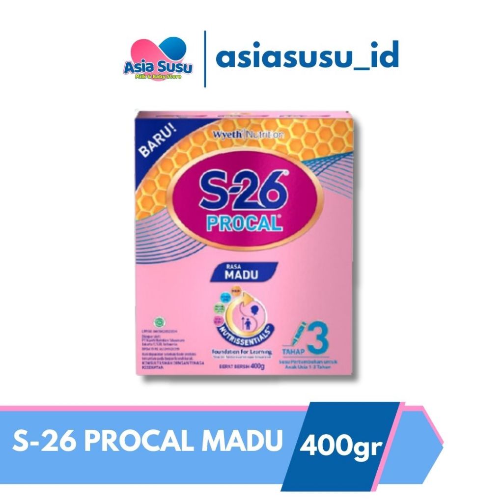 Jual S26 PROCAL MADU BOX 400 GR | Shopee Indonesia