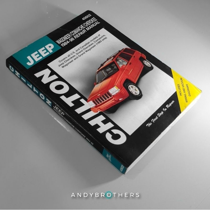 Jual Buku Chiltons Workshop Repair Manual Book Jeep Cherokee 1984-98 ...