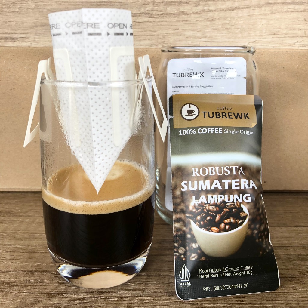 Jual Kopi Robusta Sachet 10 gr/Robusta Single Origin/Robusta Sachet