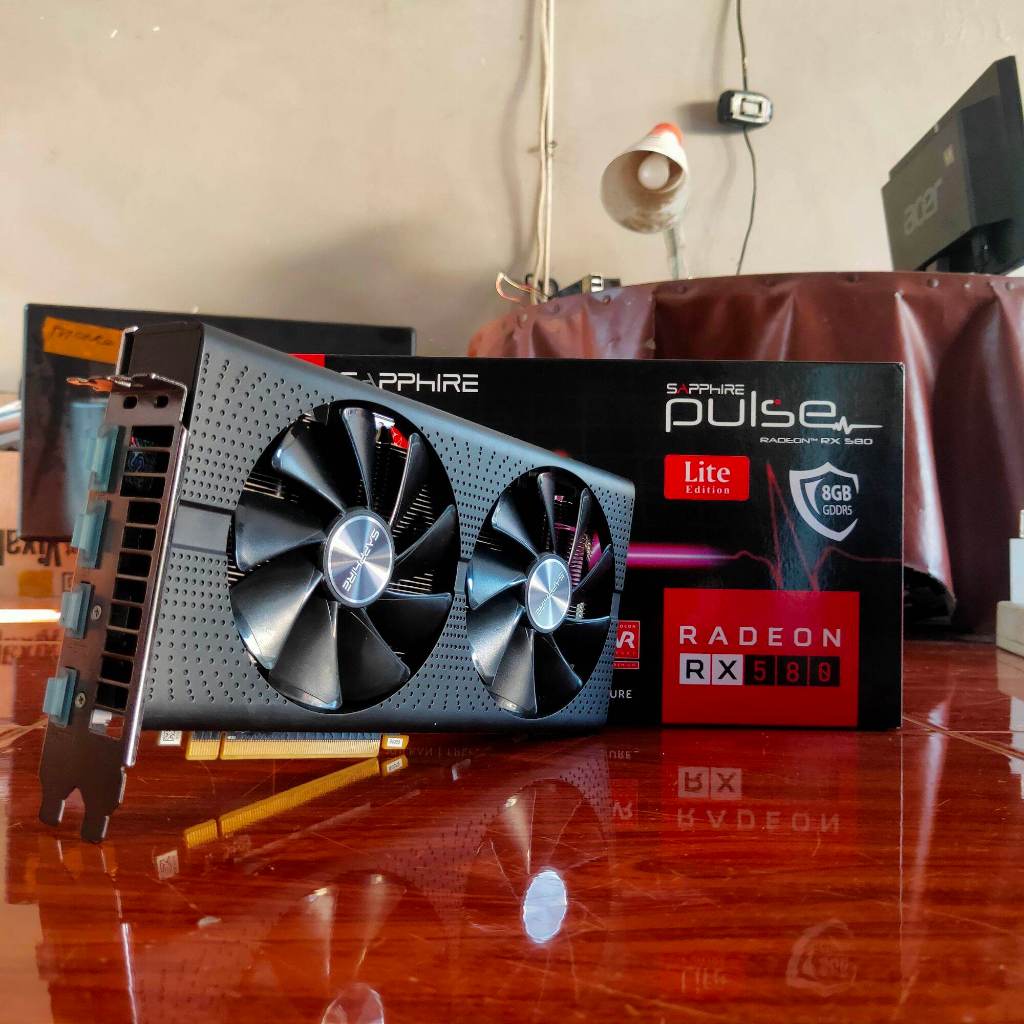 Jual VGA AMD Radeon RX 580 8GB GDDR5 Sapphire Pulse | Shopee Indonesia