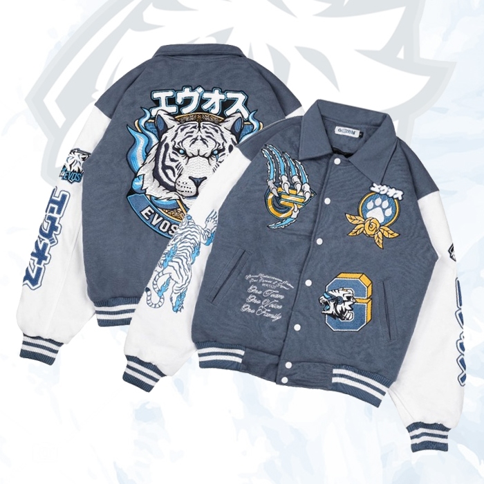 Jual Jaket Varsity Evos Esport Mobile Legend Tahun 2023 - 2024 Rrq ...