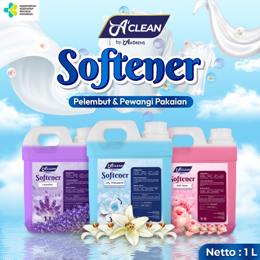 Jual AMORENS Softener / Pelembut [1 Liter] | Shopee Indonesia
