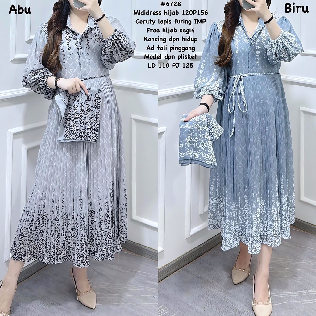 midi dress hijab