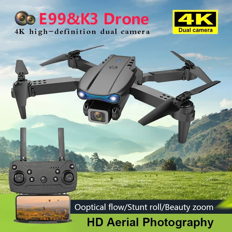 Jual [COD] Drone Kamera Rc Drone E99 Pro Drone Profesional 4K Kamera ...