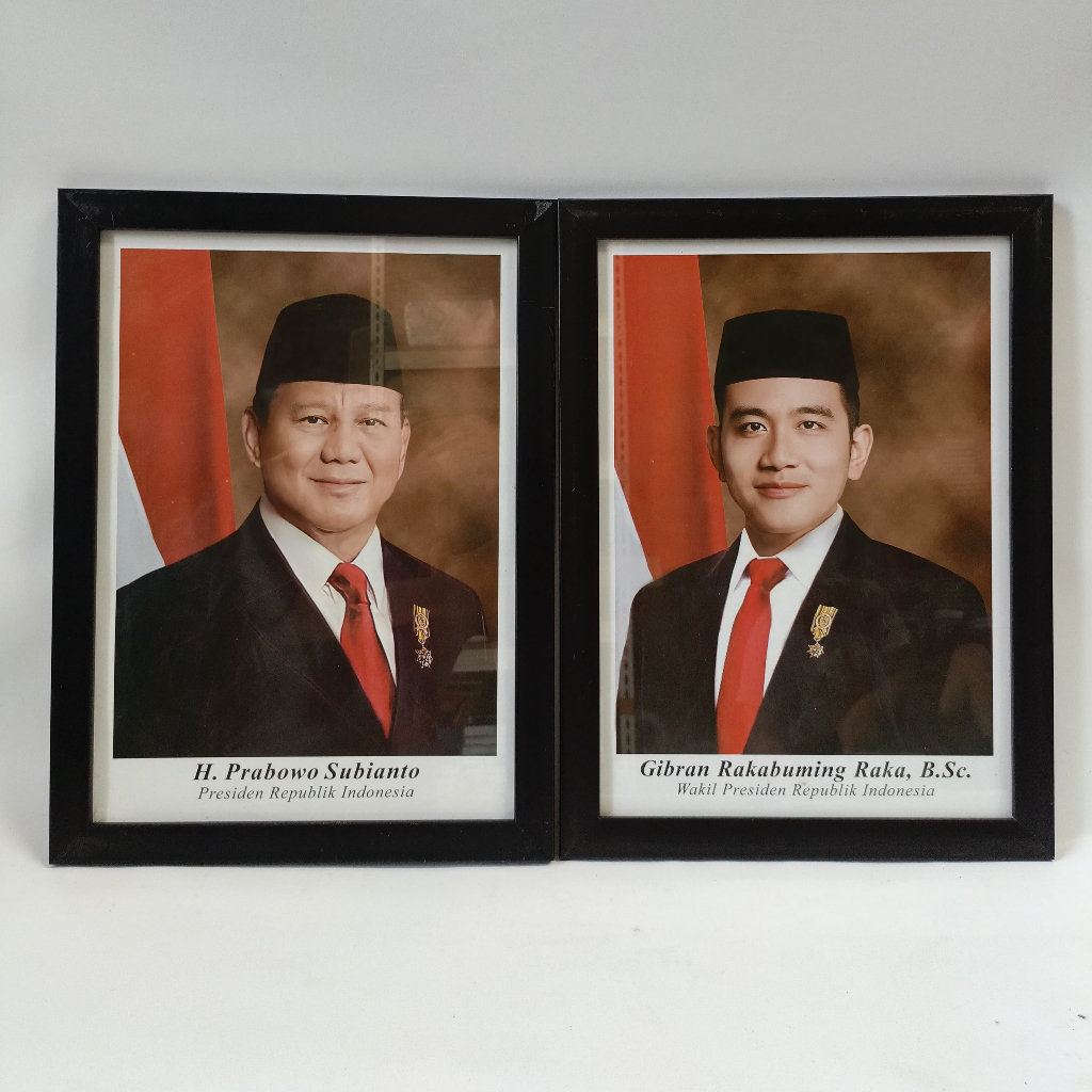 Jual BINGKAI 10RS+CETAK POSTER PRESIDEN DAN WAKIL PRESIDEN INDONESIA ...