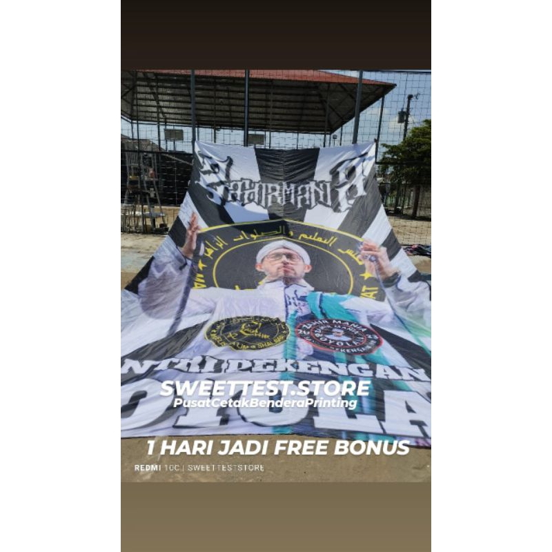 Jual GIANTFLAG MAJELIS 200x150cm, GIANTFLAG SYEKHERMANIA FULL PRINTING ...