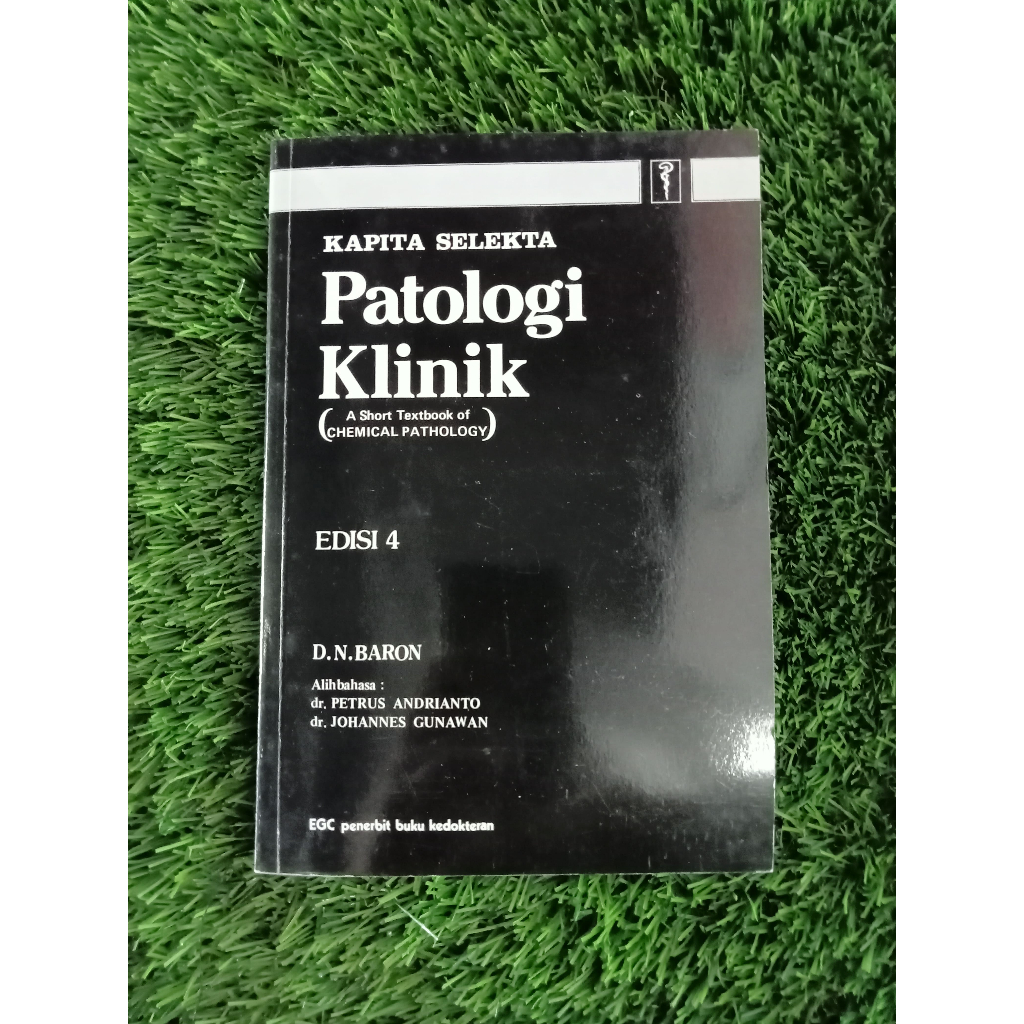 Jual Buku Kapita Selekta Patologi Klinik Edisi 4 [d N Baron] Shopee