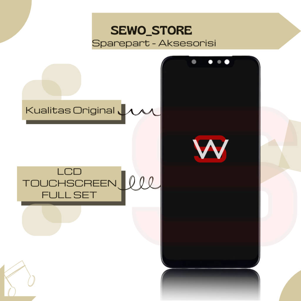 Jual LCD TOUCHSCREEN INFINIX HOT 7 / HOT 7 PRO - INFINIX X625 X625A ...
