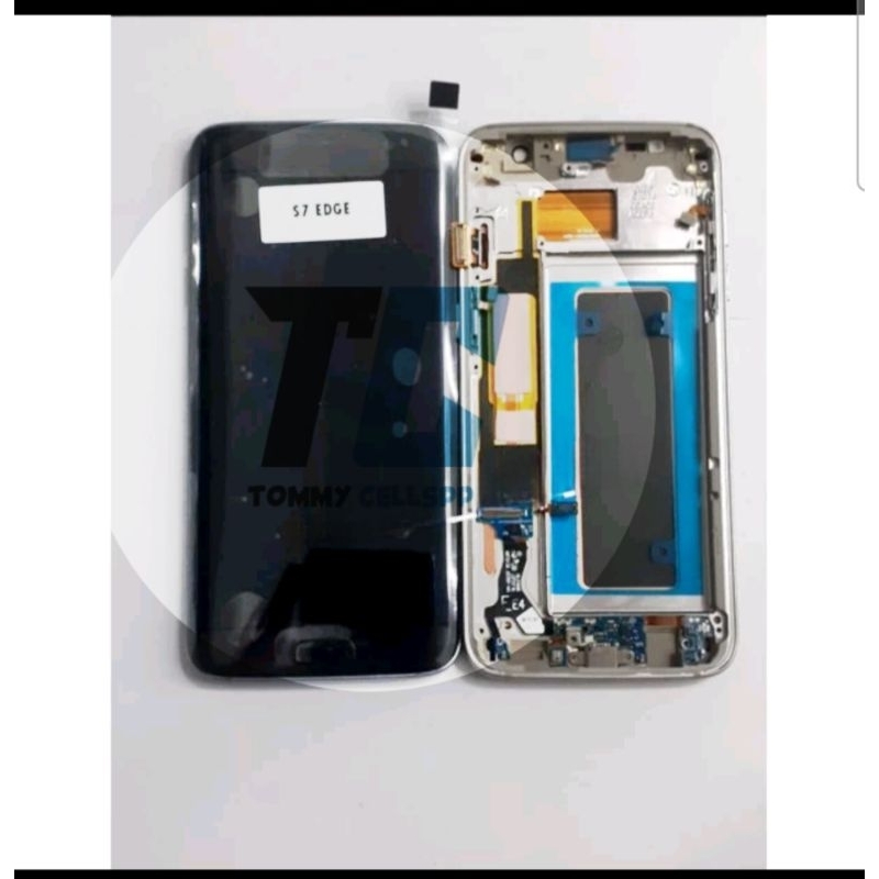 Jual LCD TOUCHSCREEN+FRAME SAMSUNG GALAXY S7 EDGE G935 OLED LAYAR ...