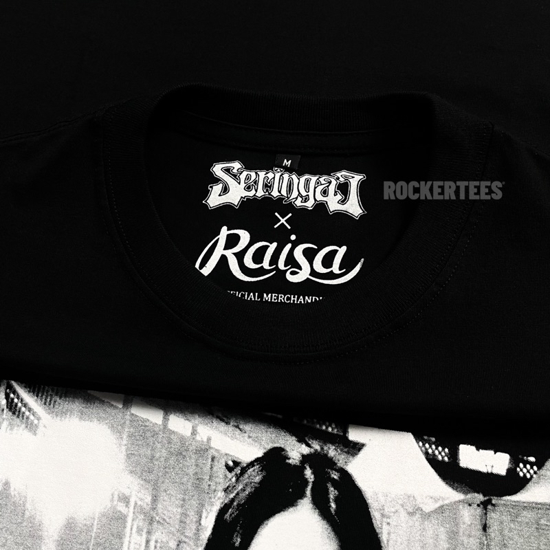 Jual T-SHIRT SERINGAI X RAISA | OFFICIAL MERCHANDISE | Shopee Indonesia
