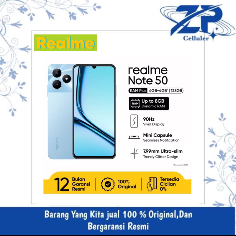 Jual Realme Hp Note 50 Terlengkap & Harga Terbaru Juli 2026 | Shopee ...