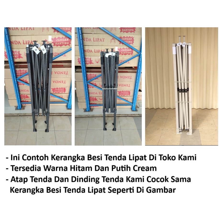 Jual Terpal Atap Tenda Ukuran 3x4.5 Anti Panas (Bahan Polyester 500D ...