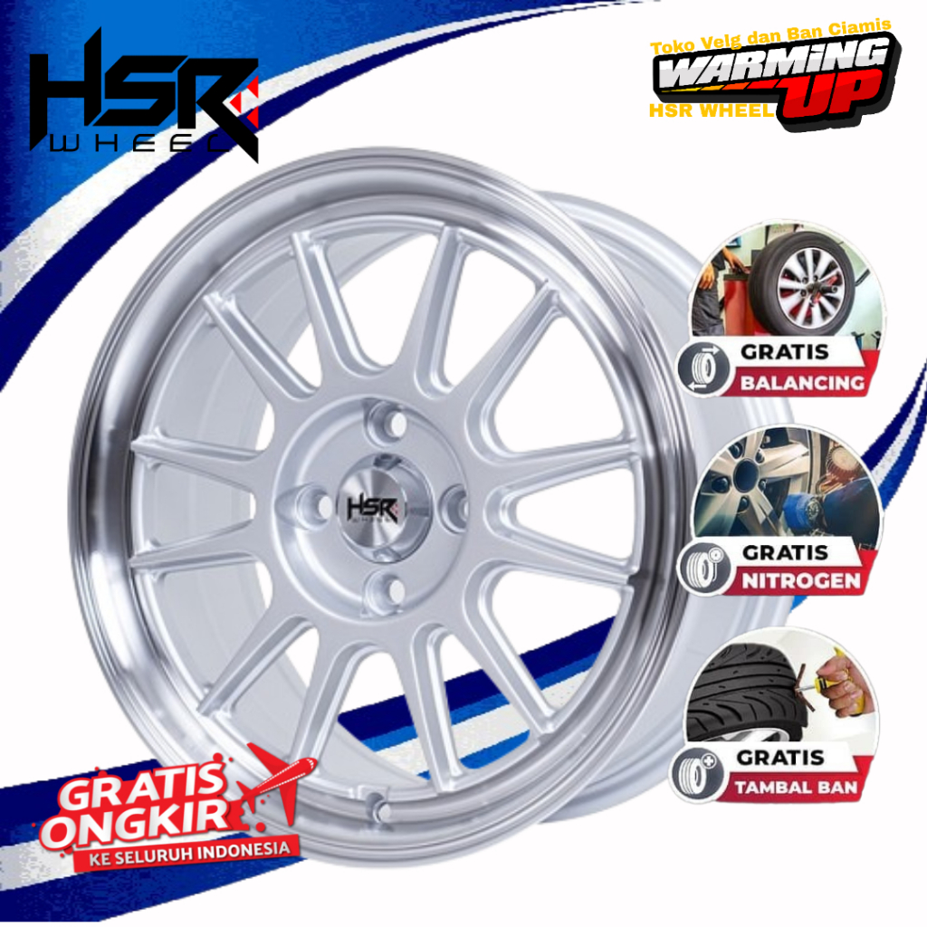 Jual Velg Racing Ring Brio Calya Ayla Sigra Mirage X Hsr