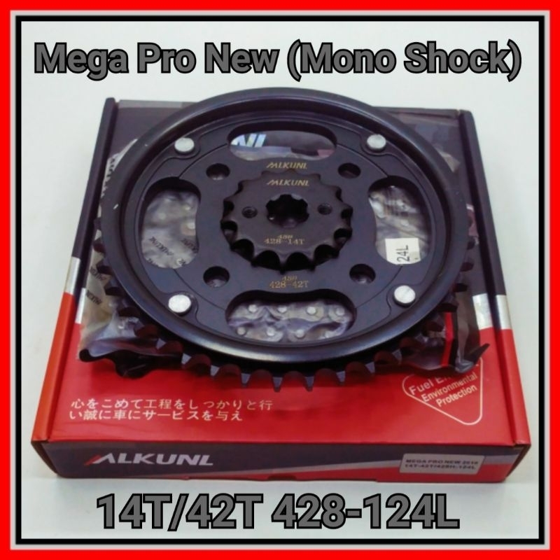 Jual Paket Mlkunl Gear Set Mega Pro New Mono Shock Sonic Supra GTR 15