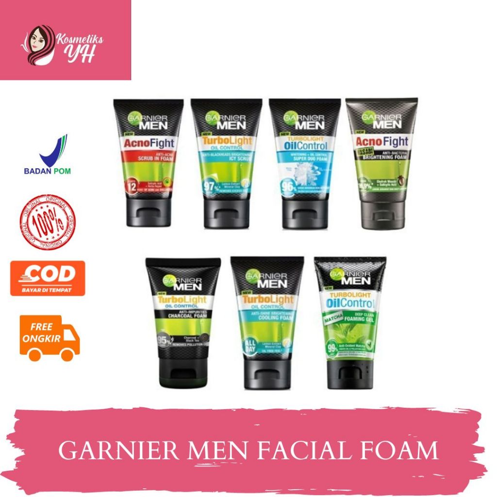 Jual GARNIER MEN FACIAL FOAM ATAU FACIAL FOAM GARNIER MAN SABUN CUCI ...