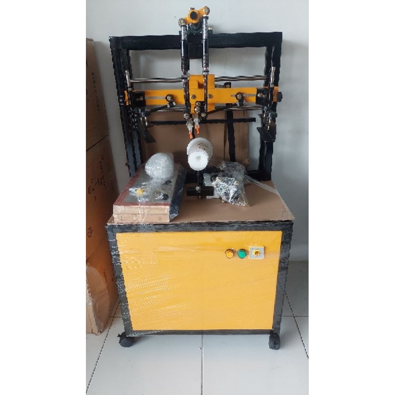 Jual Mesin Sablon Cup Otomatis 2 Warna Tipe Rack Gear | Shopee Indonesia