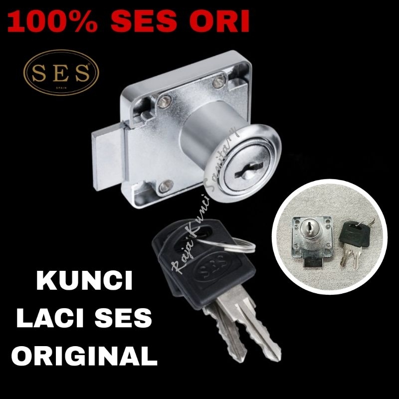 Jual Kunci Laci SES/ Kunci Lemari SES 138 - 22 Chrome / Drawer Lock ...