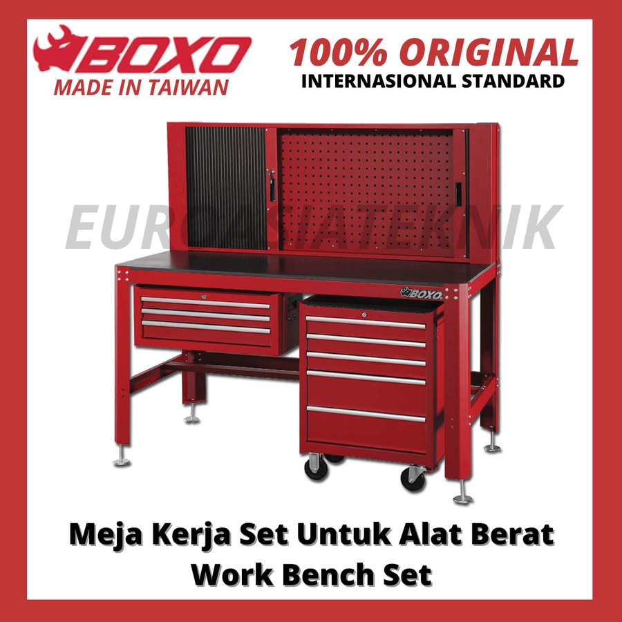Jual Workbench Set Boxo Meja Kerja Satu Set Untuk Alat Berat / Workshop ...