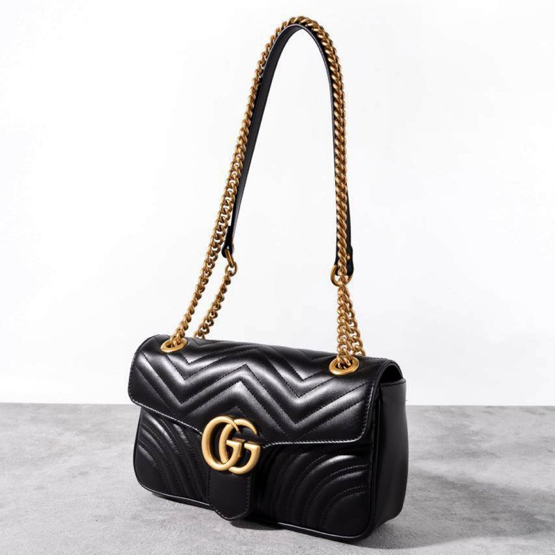 Jual Original Gucci GG Marmont Small Flap Shoulder Bag Shopee