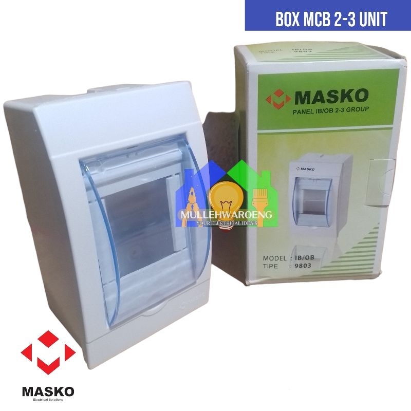 Jual MASKO BOX PANEL MCB ISI 2-3 GRUP 9803 INBOW OUTBOW | Shopee Indonesia