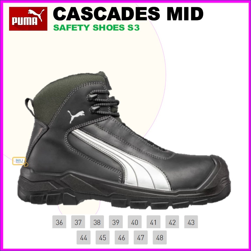 Jual CASCADES MID PUMA SAFETY SAFETY SHOES S3 | Shopee Indonesia