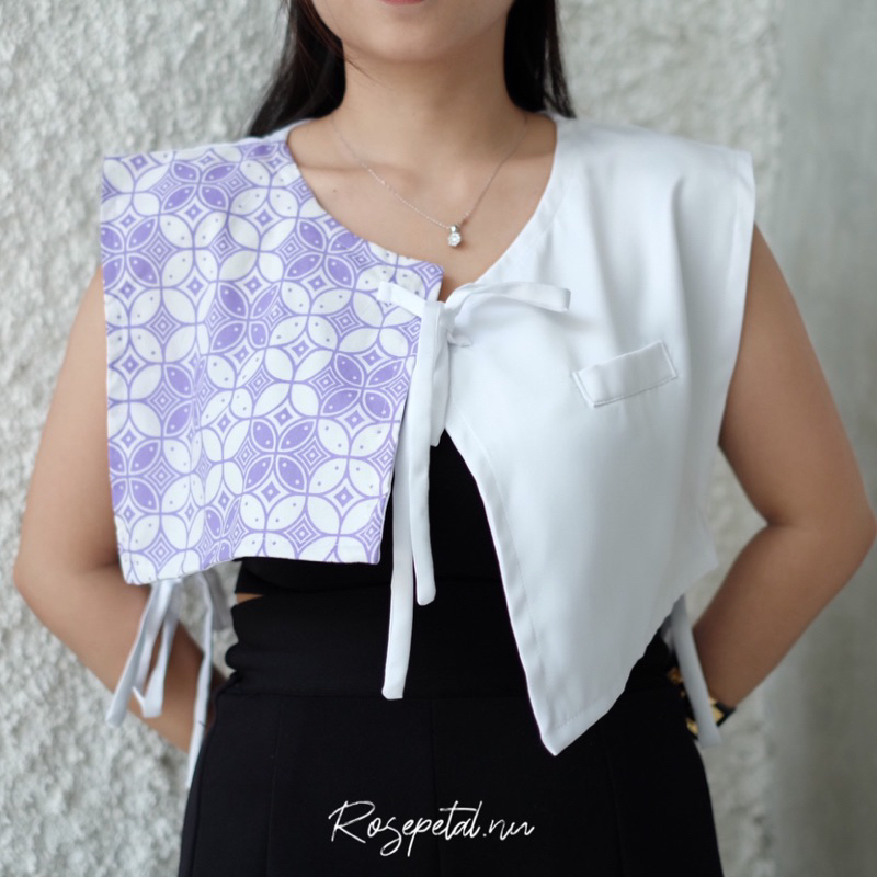 Jual Rompi kotak / vest cube asimetric / asymmetric vest / rompi tali ...
