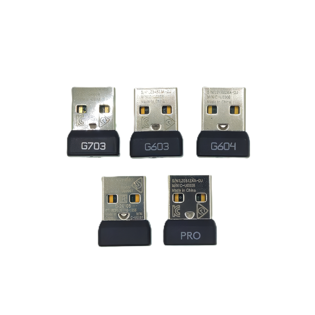 USB Receiver Wireless Dongle Adapter For Logitech G502 G603 G900 G903 G304 G703 GPW GPX Wireless Gaming Mouse