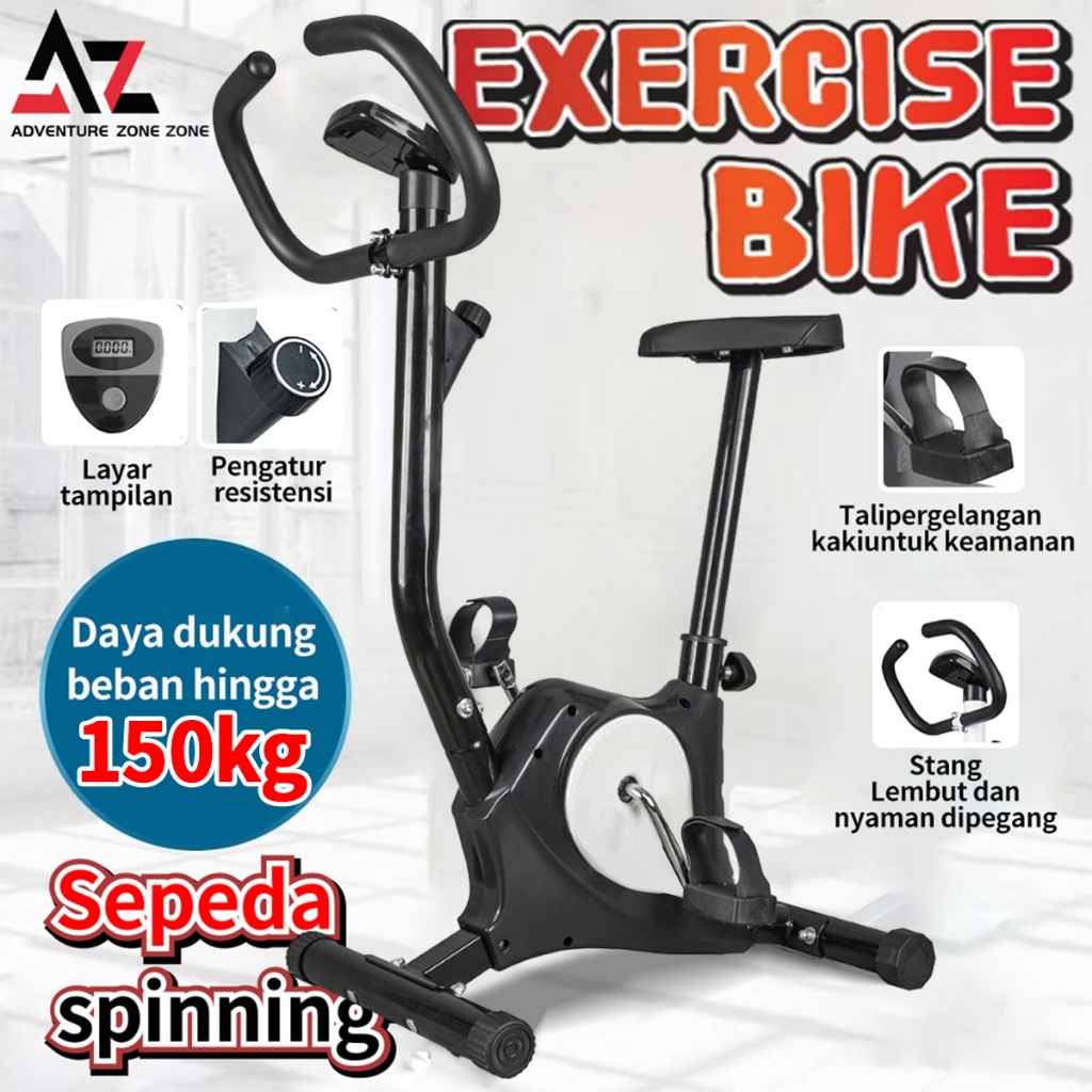 Jual Az Sepeda Statis Spinning Bike Alat Olahraga Fitness Cardio Spin Bik Shopee Indonesia