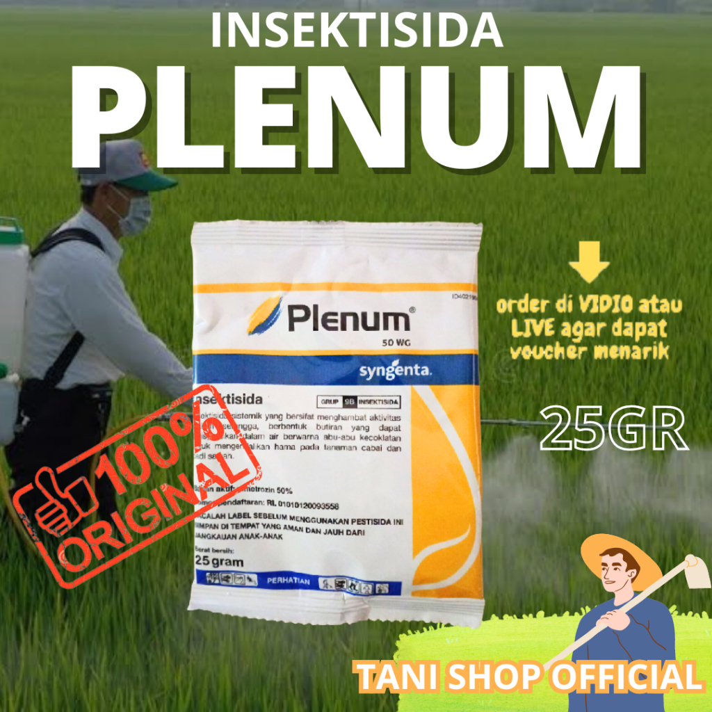 Jual Plenum 50 WG 25g - Insektisida Ampuh untuk Pengendalian Wereng dan ...