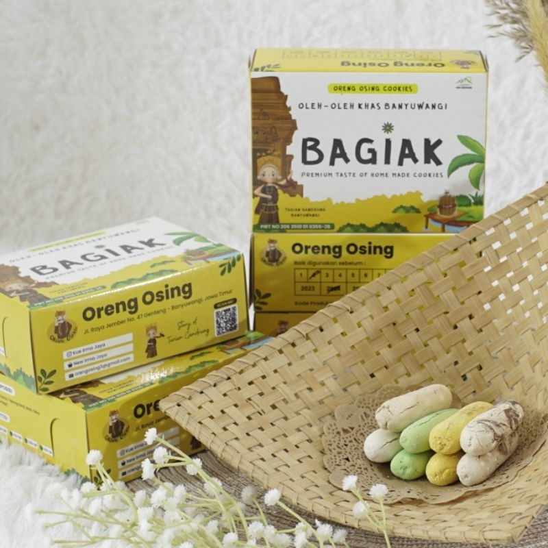 Jual ORENG OSING | Bagiak Kotak 200gr Khas Banyuwangi | Shopee Indonesia