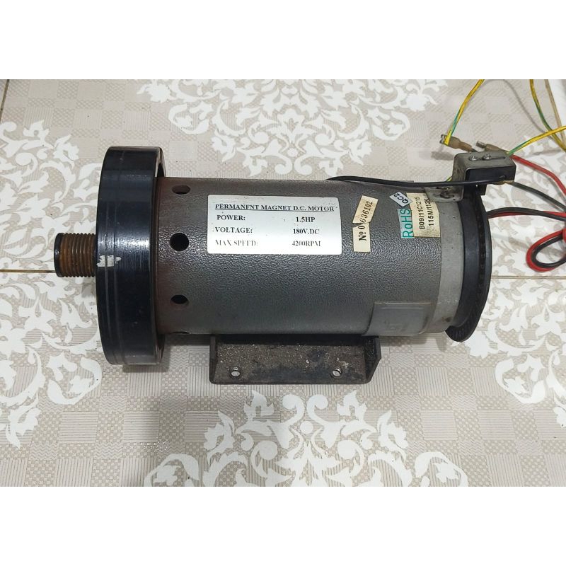 Jual Dc Motor Treadmill Permanen Magnet 180V 1,5 Hp 4200Rpm | Shopee ...