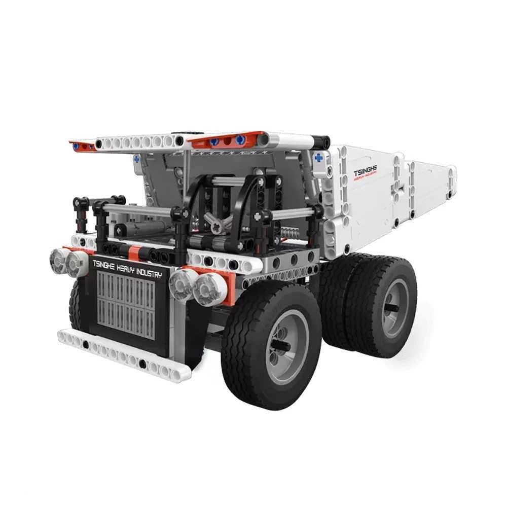 Jual ONEBOT Mainan Truk Tambang Lego 530 Building Blocks Moveable ...