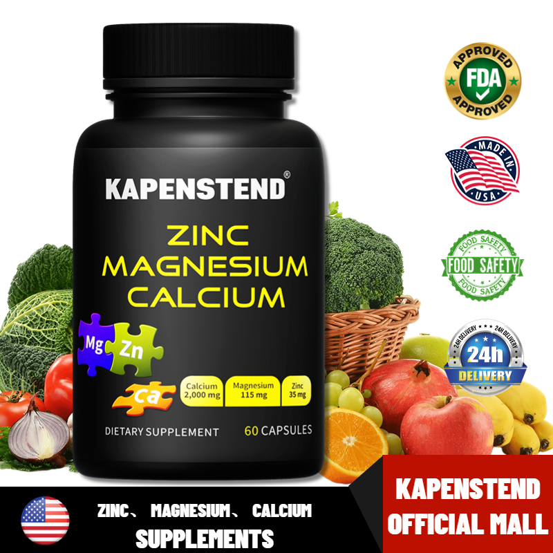 Jual Suplemen Kalsium Magnesium Seng, Pendukung Kekebalan Tubuh ...