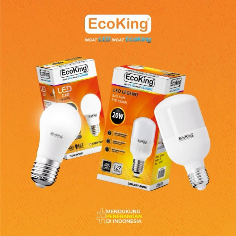 Jual KOTA BATAM - ECO KING Led Legend lampu murah bulb light bola lampu ...