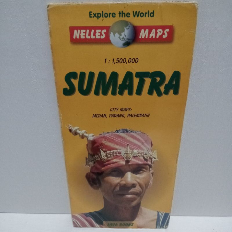 Jual Buku Original PETA SUMATRA CITY MAPS MEDAN PADANG PALEMBANG ...