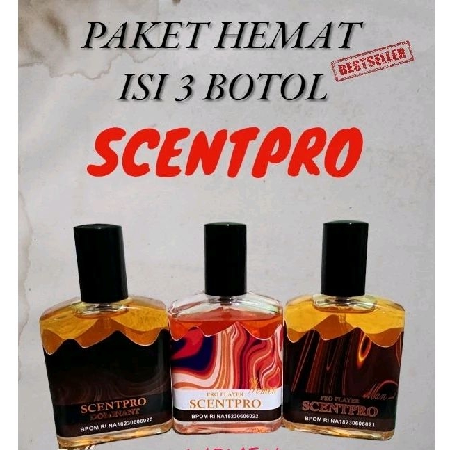 Jual PAKET HEMAT ISI 3 BOTOL SCENTPRO BEBAS PILIH AROMA | Shopee Indonesia