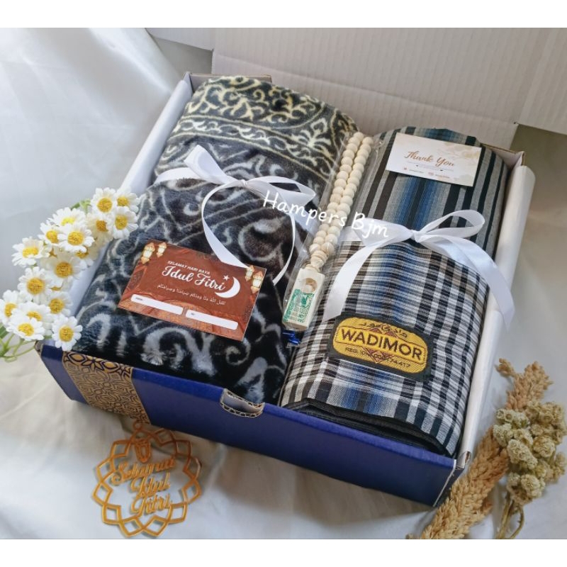 Hampers Ramadhan Sarung dan Sajadah | Hampers Hari Guru