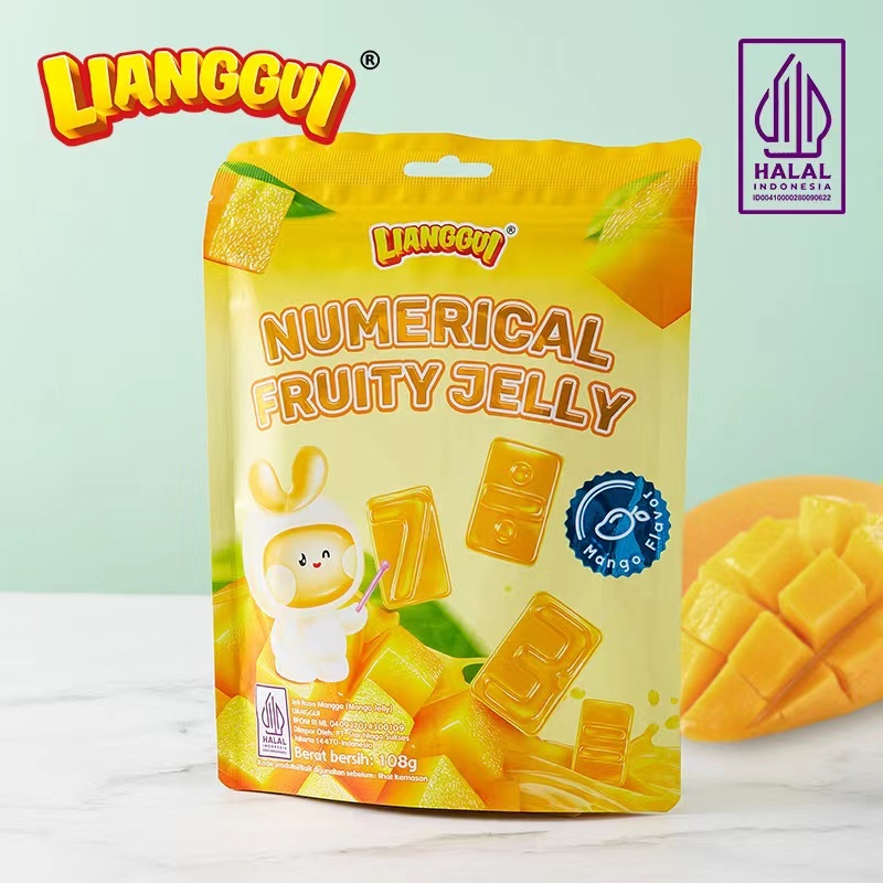 Jual [HALAL] LIANGGUI CRYSTAL CANDY PERMEN LUNAK ANEKA RASA STROBERI ...