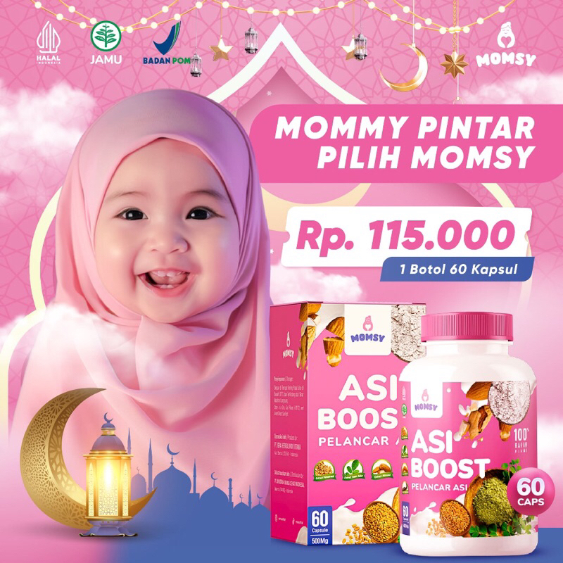 Jual MOMSY ASI Booster Pelancar ASI | Shopee Indonesia