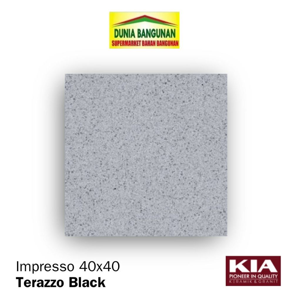 Jual Keramik Kia Terrazo Grey 40x40 Keramik Lantai Shopee Indonesia