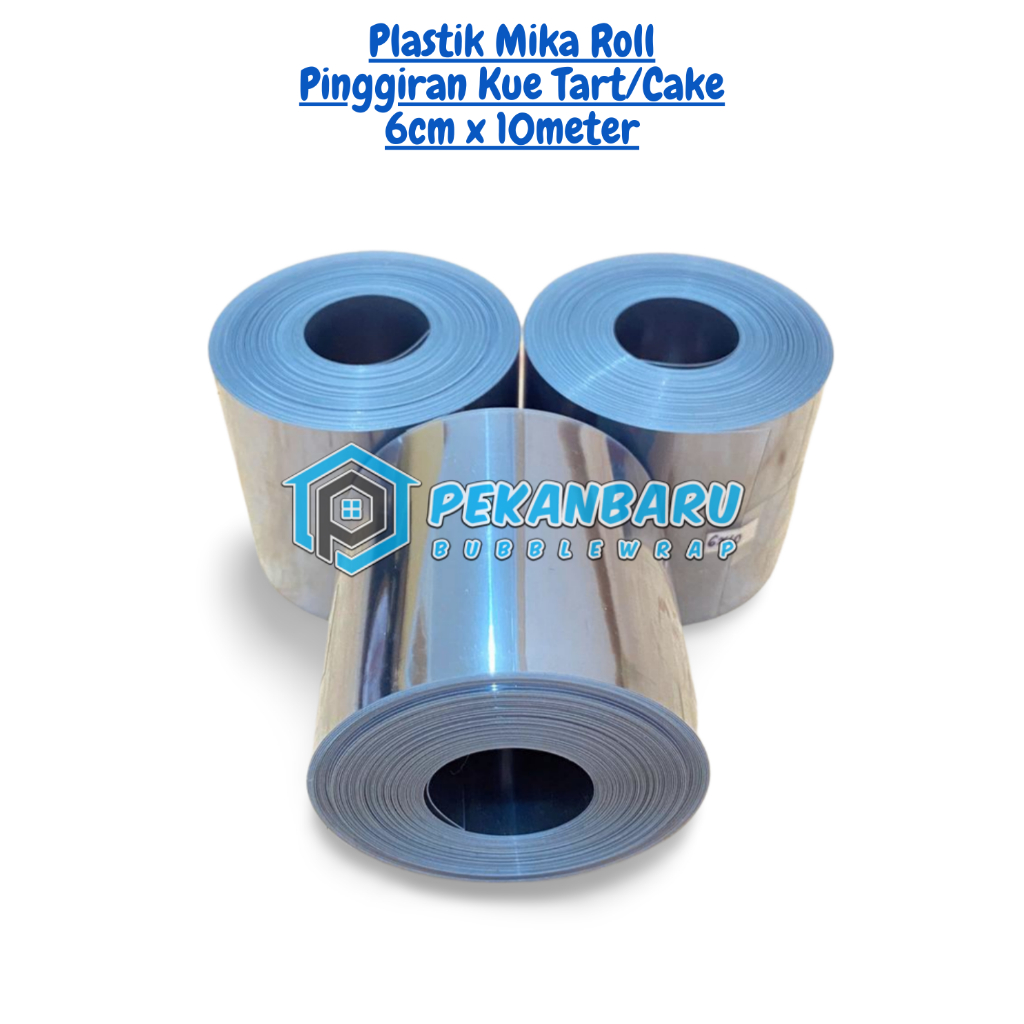 Jual Plastik Mika Roll Pinggiran Kue Tart / Cake Ukuran 6cm & 8cm x ...