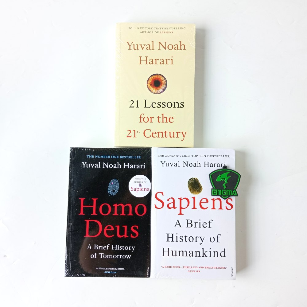 Jual BUKU SAPIENS & HOMO DEUS YUVAL NOAH HARARI SET BAHASA INGGRIS ...