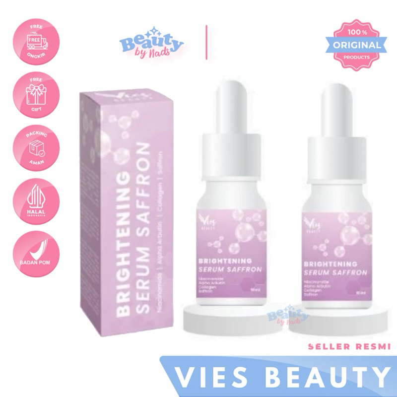 Jual [READY] VIES BEAUTY SERUM SAFFRON BRIGHTENING SERUM SAFFRON