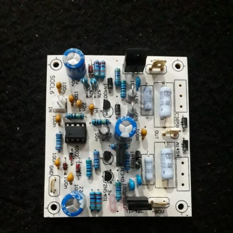 Jual kit power socl 6 modul amplifier socl 506 | Shopee Indonesia