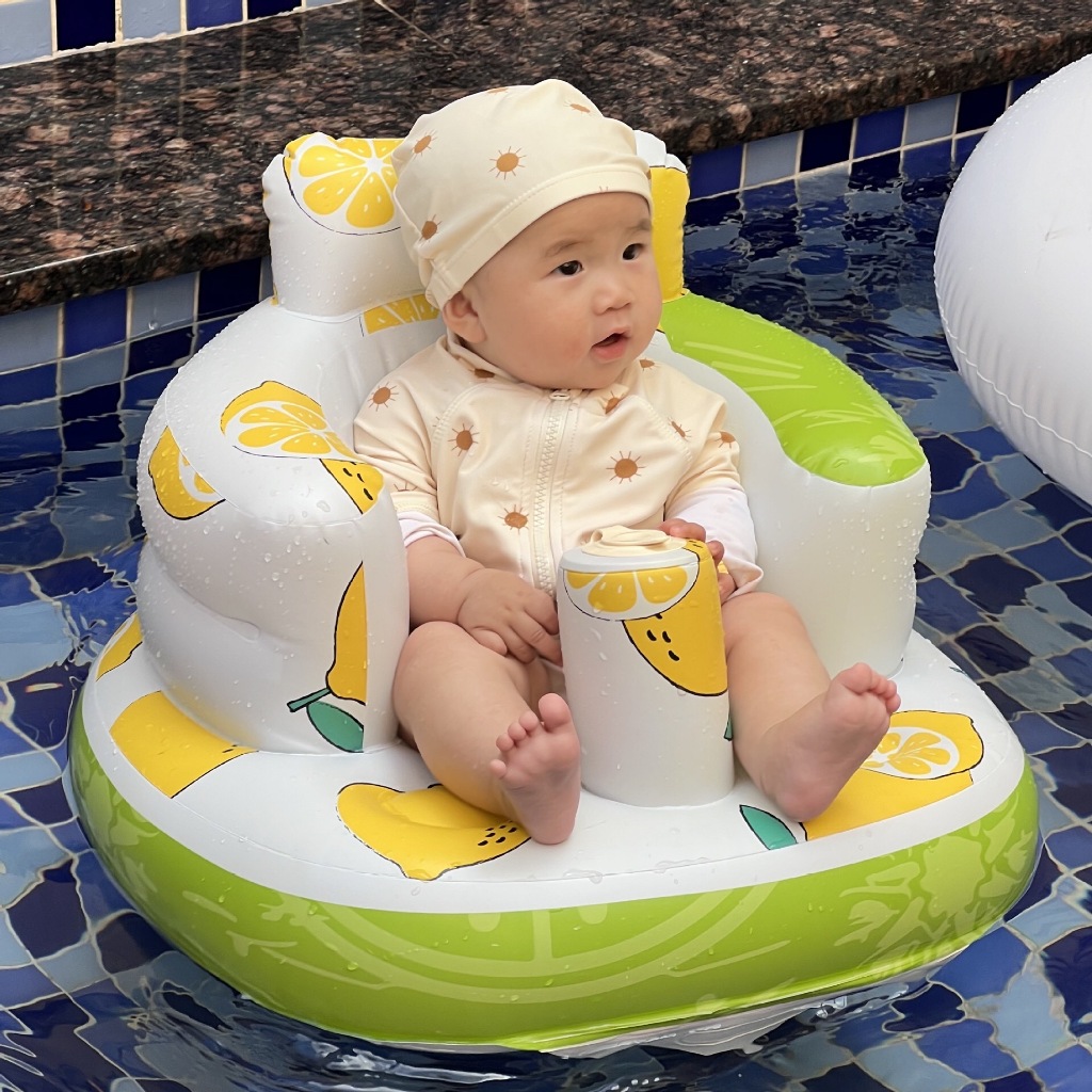 Jual Baby Inflatable Chair / Sofa Balon Bayi / Kursi Angin Multifungsi ...