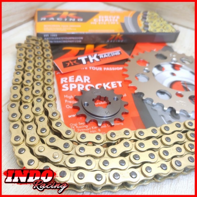 Jual Gir Gear Set TK Racing 415 RX King Jupiter Z MX Vega F1ZR Merek TK ...
