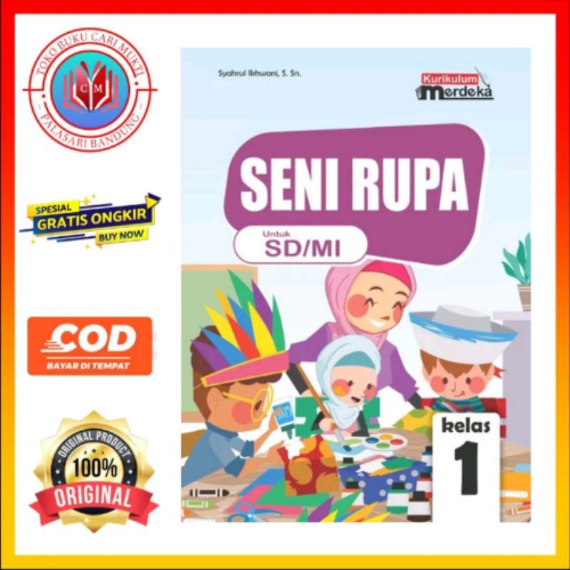 Jual BUKU SENI RUPA SD/MI KELAS 1 KURIKULUM MERDEKA | Shopee Indonesia